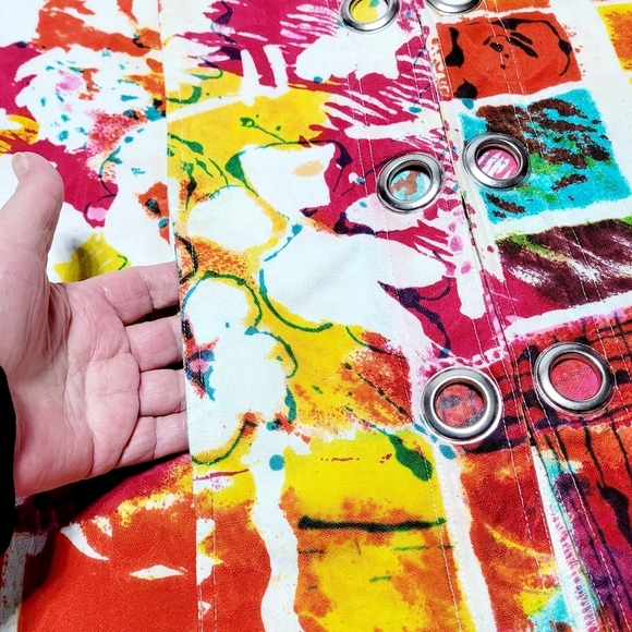 Patchington Boutique Resort Lifestyle Festive 100% Cotton Jacket Women's (XL) - Picture 6 of 10